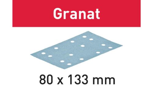 Slippapper Granat 80x133 P80 GR/10