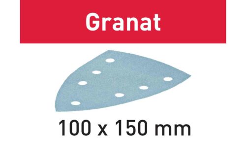 Slippapper Granat Delta P120 GR/100
