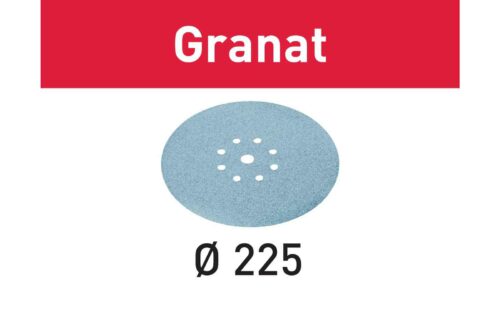Nätslippapper Granat Net D225 P240 GR NET/25