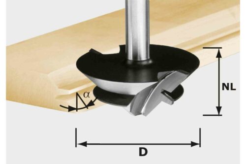 Geringslimfräs  HW D64/27 SS S12
