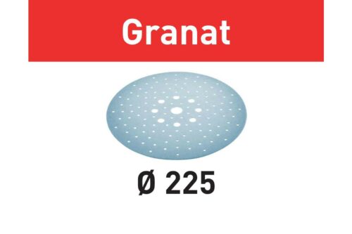 Slippapper Granat D225 P80 GR/25
