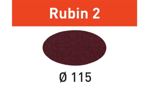 Slippapper STF D115 P120 RU2/50 Rubin 2