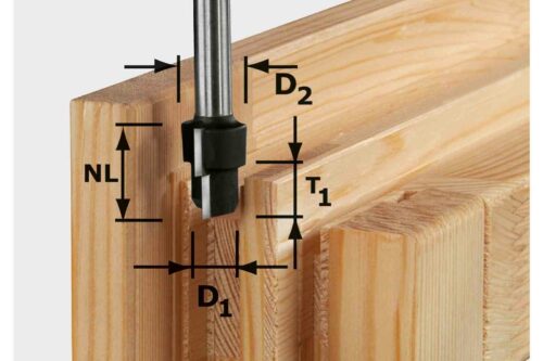 Profilfräs      HW D20,3 /12,3/ 9,3 S 12