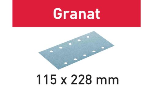 Slippapper Granat 115x228 P60 GR/50