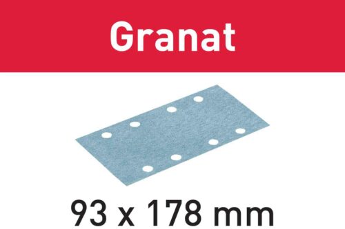 Slippapper Granat 93x178 P240 GR/100