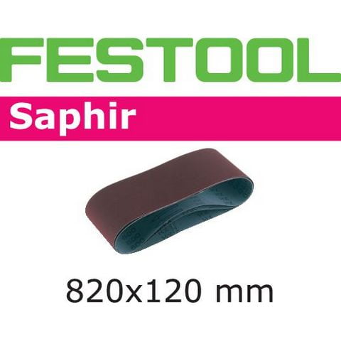 Slipband 820x120-P150-SA/10 Saphir